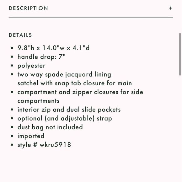 Kate Spade Dawn Medium Satchel & Double Zip Wallet in Evergreen New Purse - Picture 6 of 14